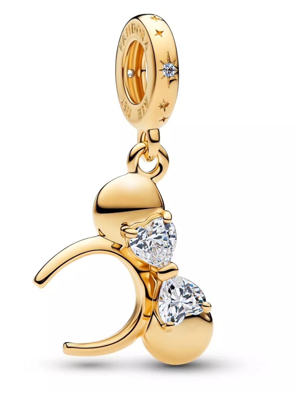Minnie Mouse Ear Headband Dangle Charm by Pandora